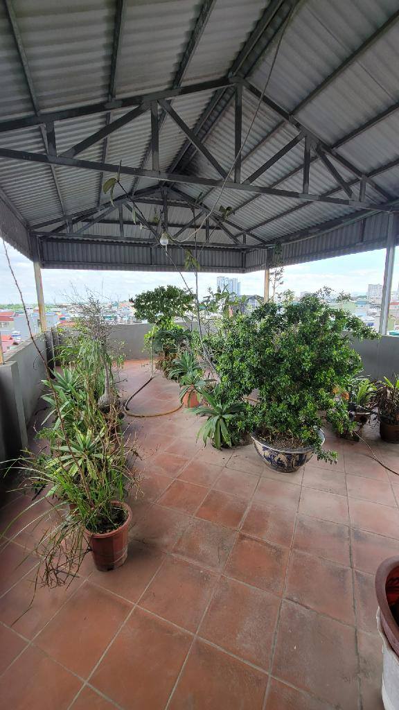 Bán nhà 6 tầng Nam Dư – khung cột bê tông chắc chắn – ô chờ thang máy – 58m² – sổ đỏ chính chủ